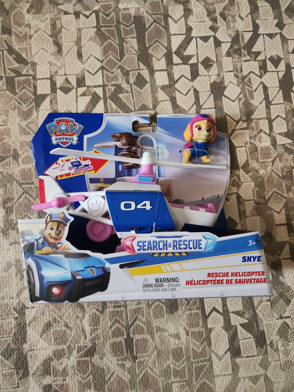 NIB Spin Master PAW Patrol Search & Rescue Skye Helicopter & Figure Set